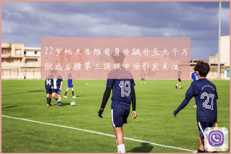 22岁帕夫洛维奇身价飙升至九千万欧成后腰第三顶级中场引发关注